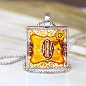 Personalized Initial Necklace ,a-z Initial..